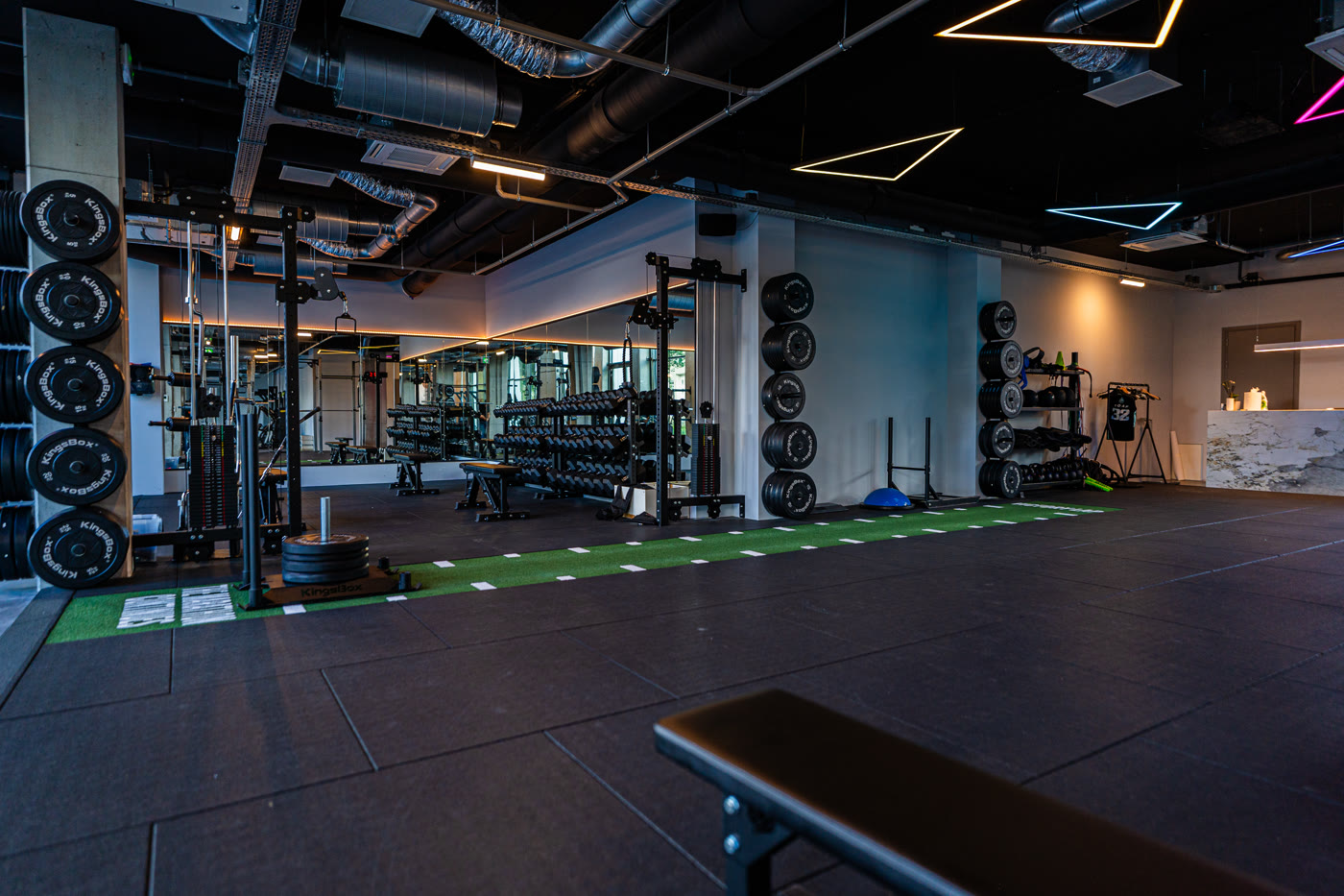 Sportschool via leasing